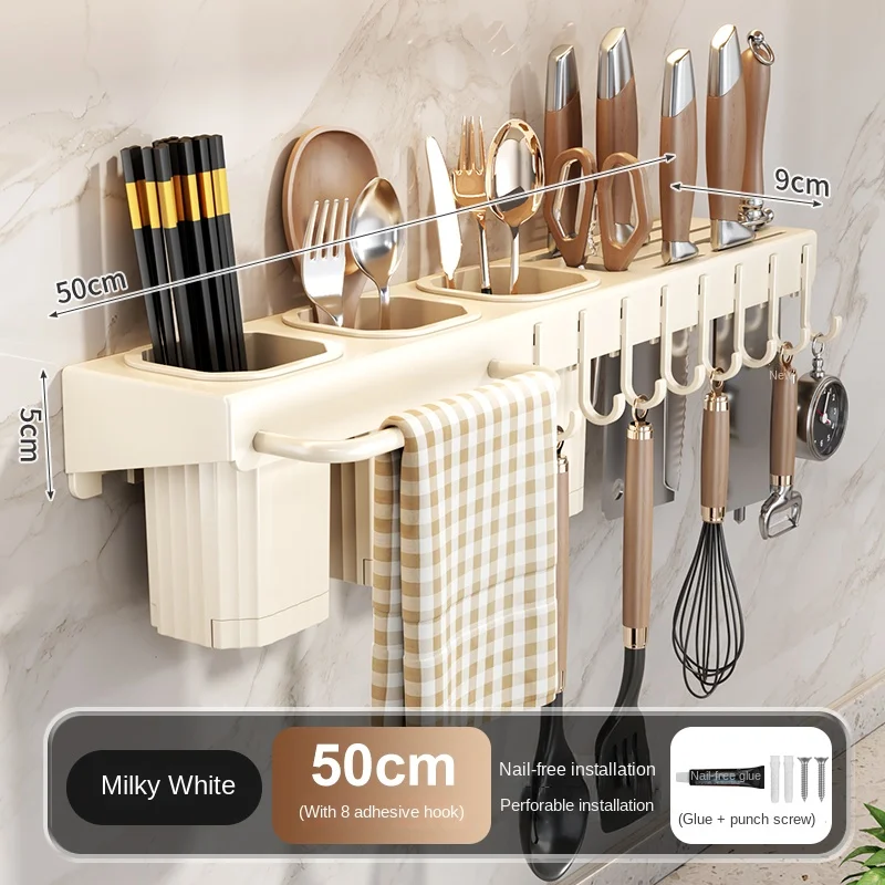 Wall-mounted knife rack for kitchen - Image 7