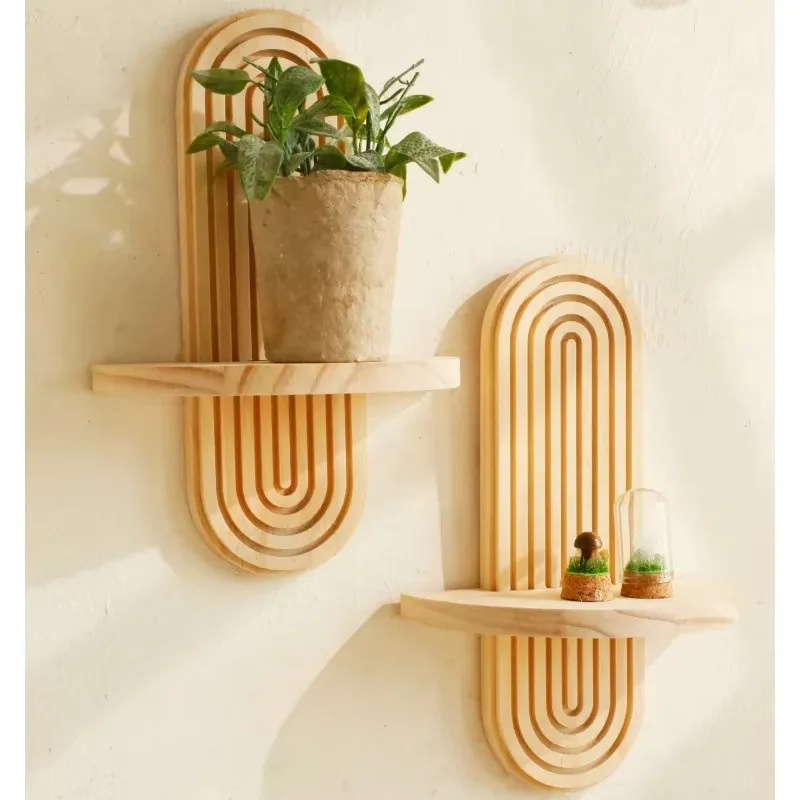 Wooden Wall Mounted Storage - Image 2