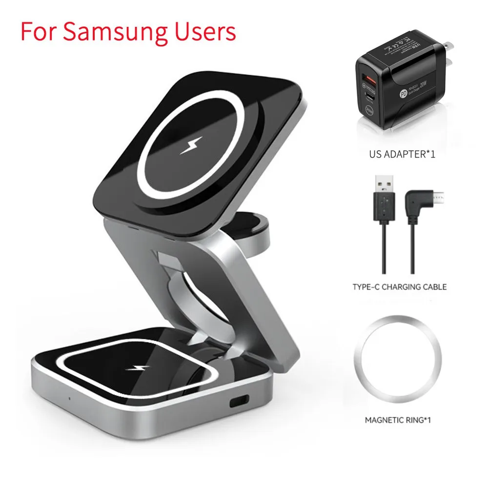 Portable Magnetic Wireless Charger Stand - Image 11