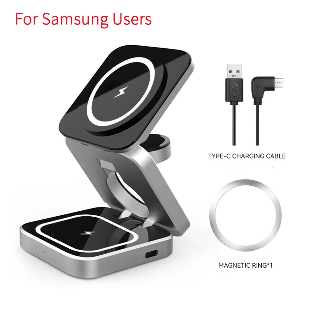 Portable Magnetic Wireless Charger Stand - Image 12