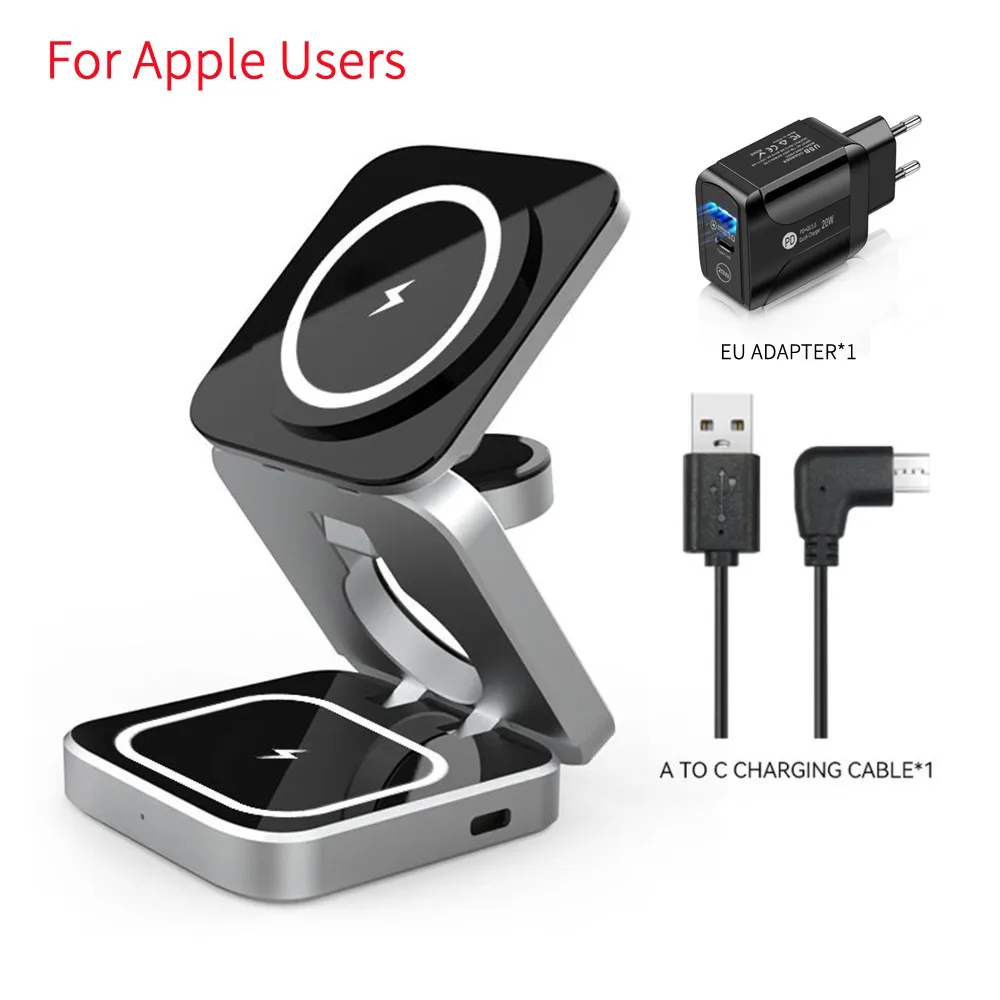 Portable Magnetic Wireless Charger Stand - Image 14