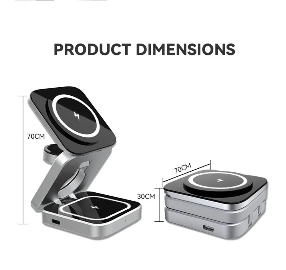 Portable Magnetic Wireless Charger Stand - Image 23