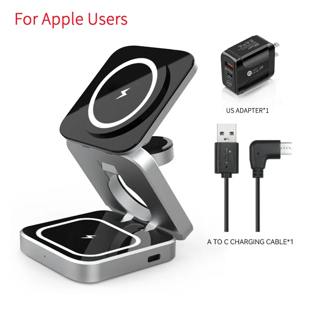 Portable Magnetic Wireless Charger Stand - Image 13