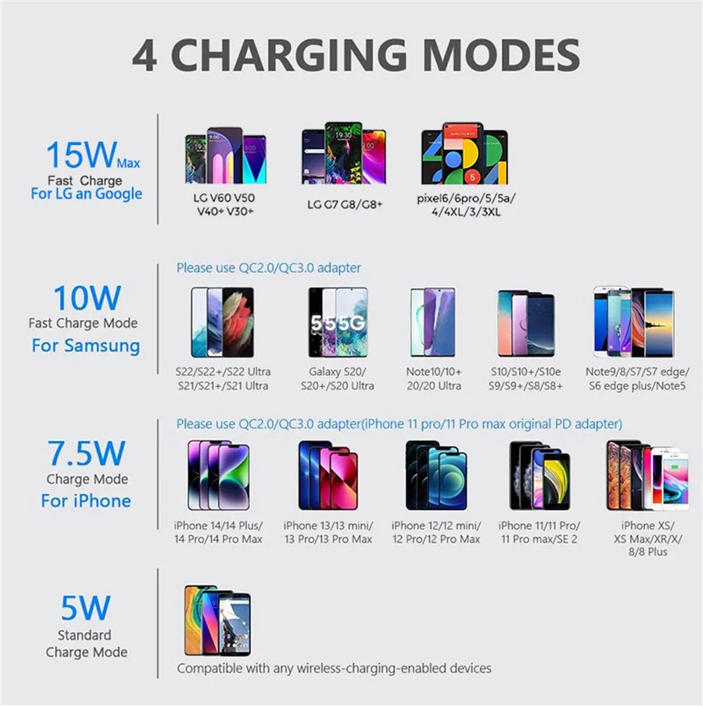 Portable Magnetic Wireless Charger Stand - Image 24