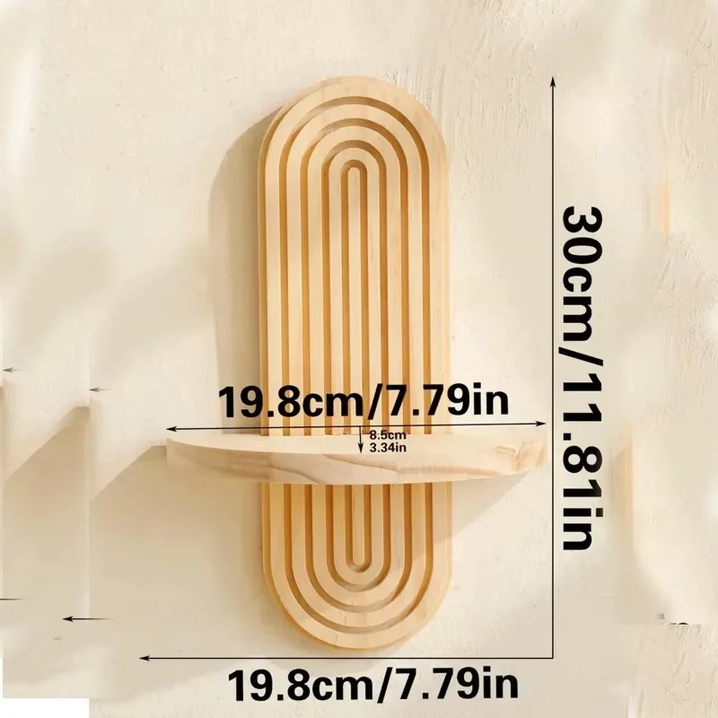 Wooden Wall Mounted Storage - Image 5