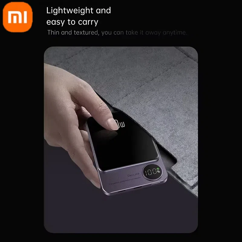 Magnetic Mini Power Bank For Iphone Huawei - Image 5