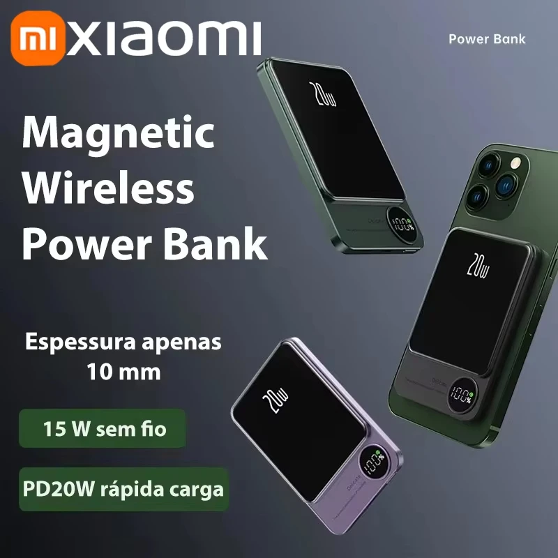 Magnetic Mini Power Bank For Iphone Huawei - Image 2