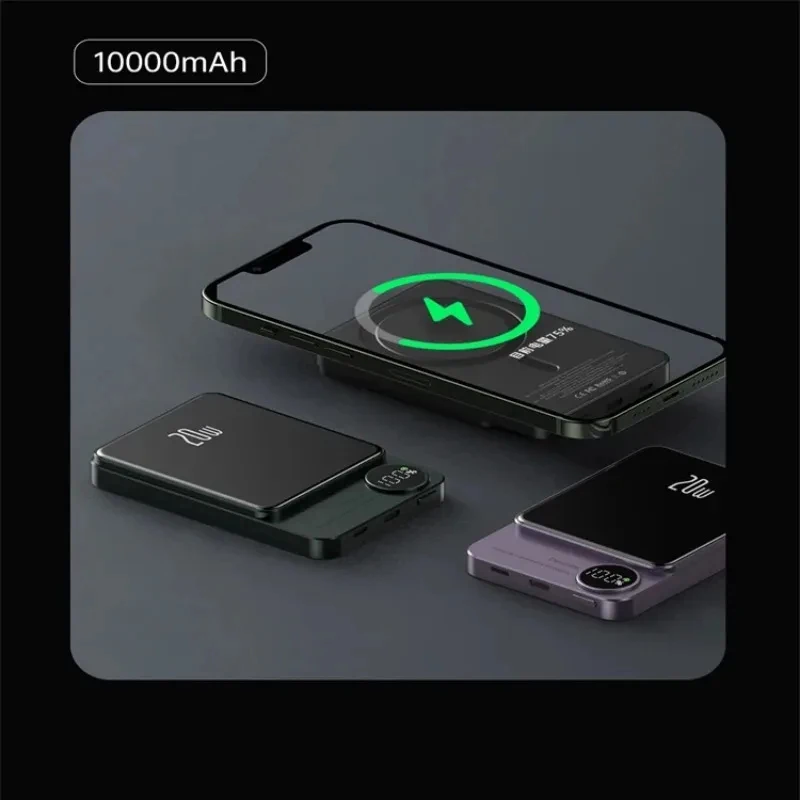 Magnetic Mini Power Bank For Iphone Huawei - Image 6