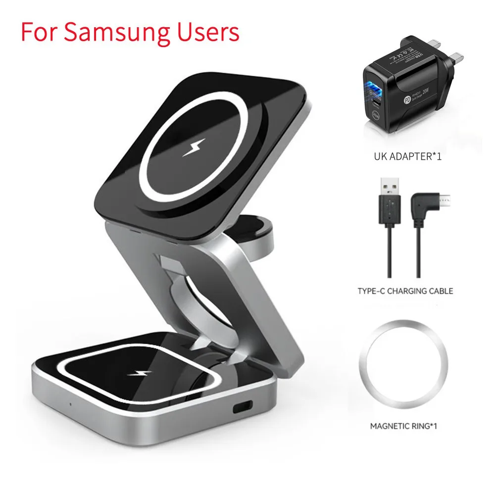 Portable Magnetic Wireless Charger Stand - Image 9