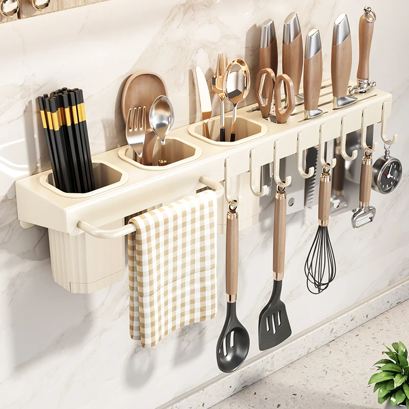Wall-mounted knife rack for kitchen - Image 2