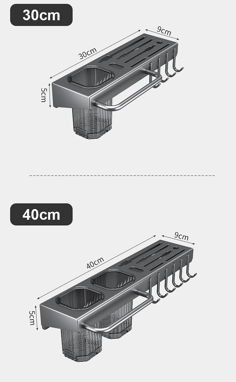 Wall-mounted knife rack for kitchen - Image 27