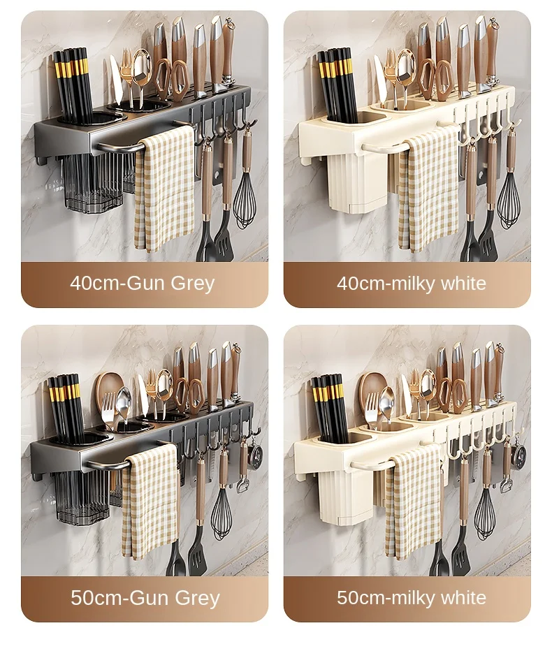 Wall-mounted knife rack for kitchen - Image 17