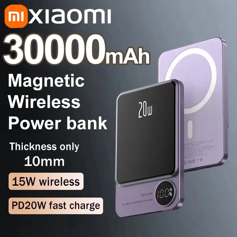 Magnetic Mini Power Bank For Iphone Huawei