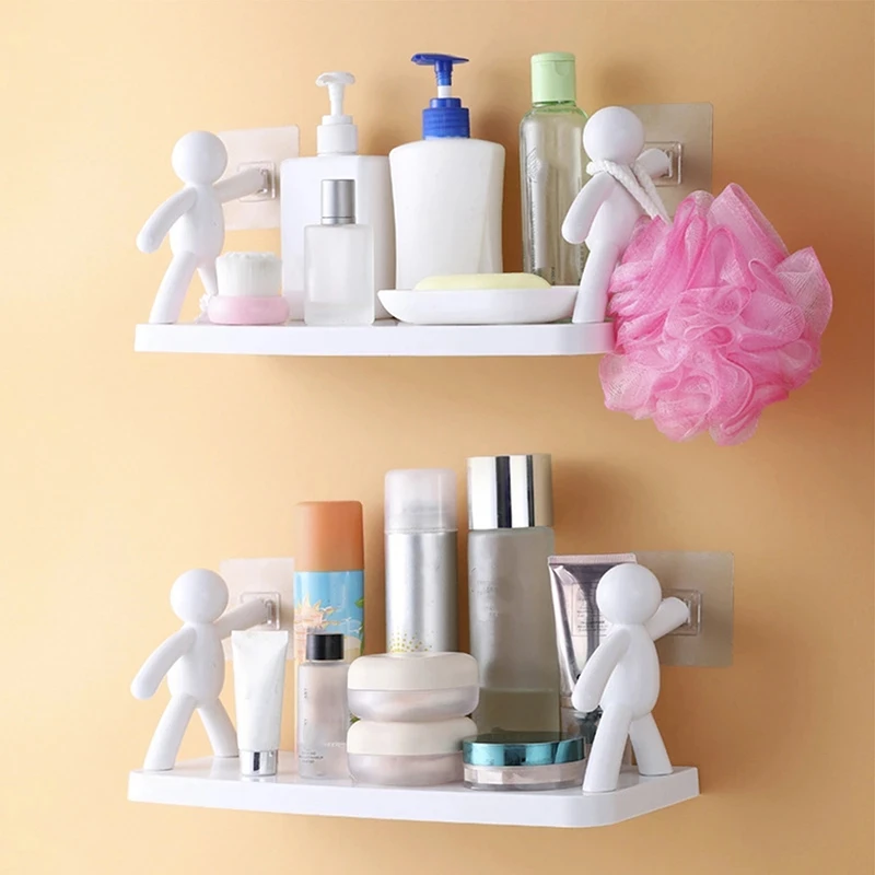 Storage Shelves Cute White Doll