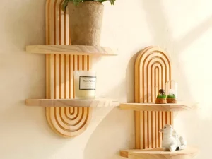 Wooden Wall Mounted Storage