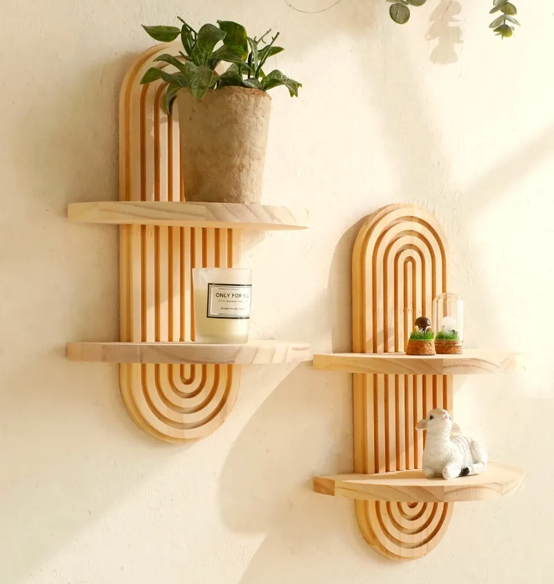 Wooden Wall Mounted Storage