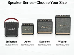 Marshall Bass Stereo IPX7 Waterproof 30H Playtime